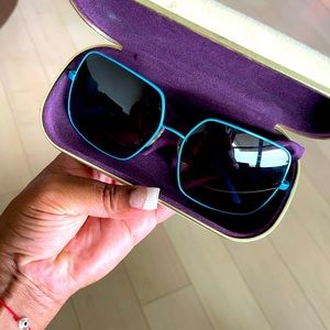 COPY - Stella McCartney Blue Square Aviator Sunglasses